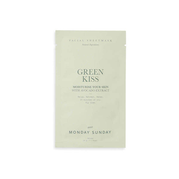 Ansigtsmaske "Green Kiss"