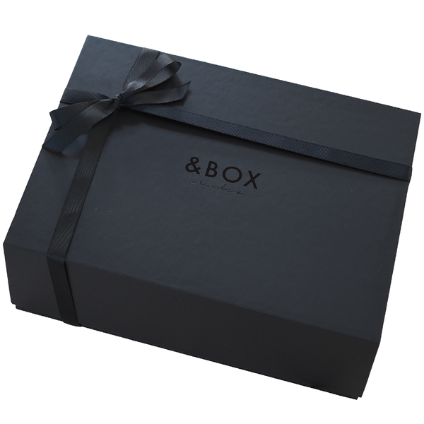 SORT &BOX inkl. indpakning